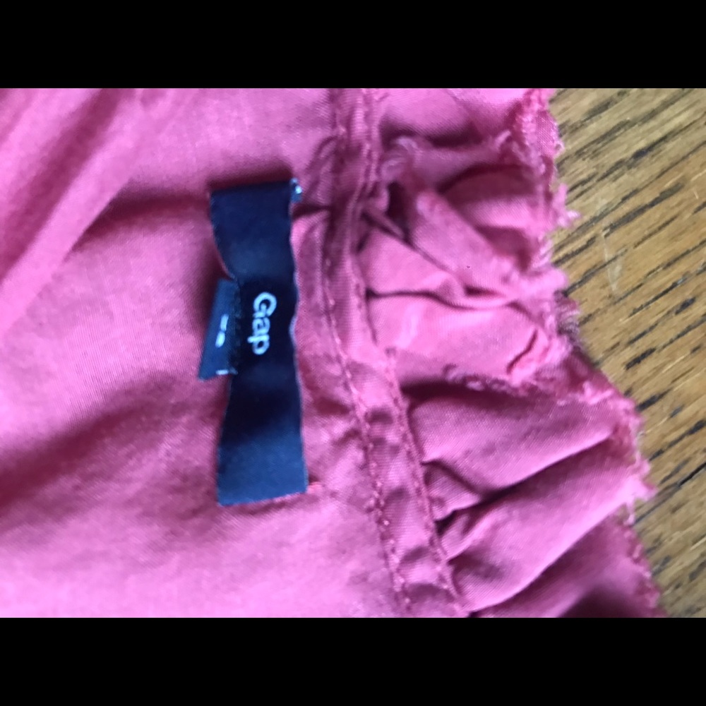 Gap silk/cotton Ruffle Tank, xs - Picture 2 of 2